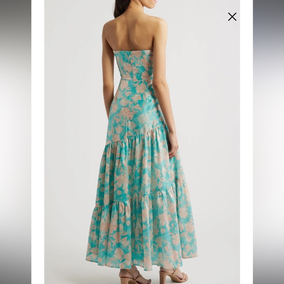 Hutch Phoebe Strapless Maxi Dress - Picture 2 of 8